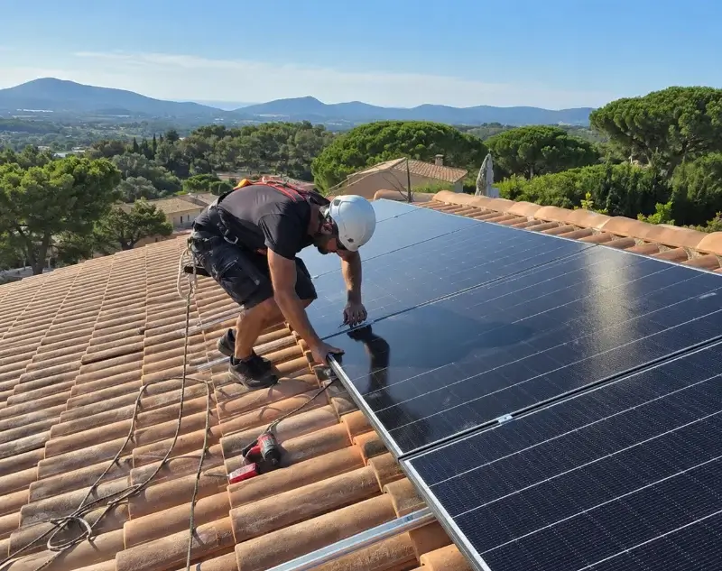 Installateur panneaux solaires Peujard — pose photovoltaïque sur toiture
